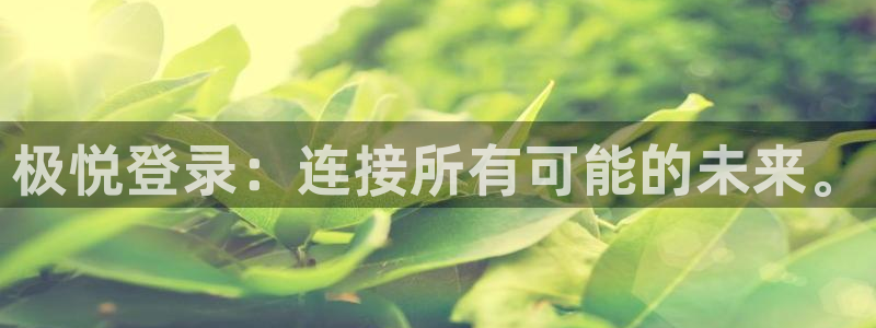 辉达娱乐注册网站：极悦登录：连接所有可能的未来。