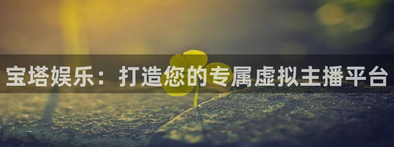 辉达娱乐3代理：宝塔娱乐：打造您的专属虚拟主播平台