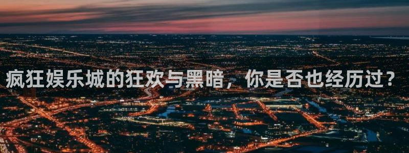 辉达娱乐平台：疯狂娱乐城的狂欢与黑暗，你是否也经历过？