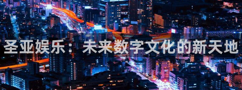 辉达娱乐app下载：圣亚娱乐：未来数字文化的新天地